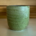 Pot Groen Gestreept 27x25