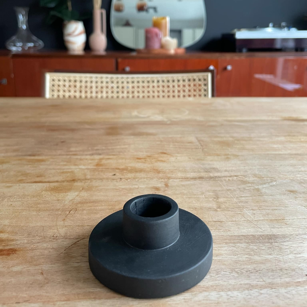 Candle Holder Black