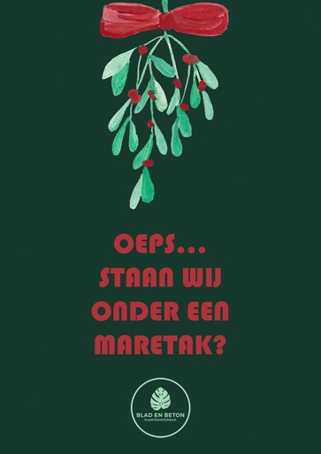 Eindejaarskaartje